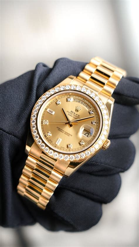 rolex daydate ii gold|day date rolex watch price.